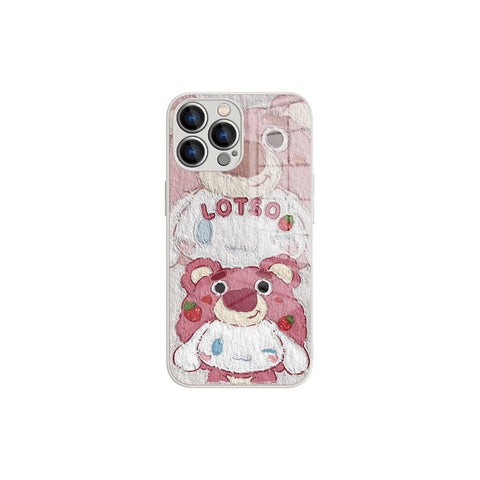 Strawberry Apple Mobile Phone Case Kuromi My Melody Sanrio iPhone Case For IPhone 11-15 Pro Max