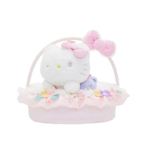 Sanrio Sanrio Spring Sleep Flower Basket Series Kuromi Melody HelloKitty Doll Pendant