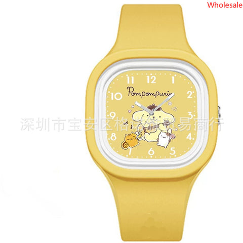 Sanrio Watch Simple, Trendy, and Creative Silicone Student Children's Watch