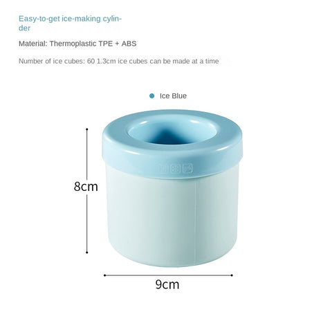 7M Soft Rubber Ice Cup Frozen Ice Block Mold Refrigerator Ice Grid Ice Box Homemade Crushed Ice Maker Pinch Cup