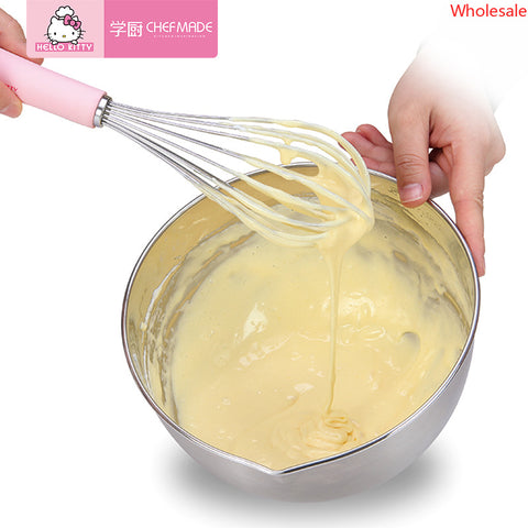 KITTY Stainless Steel Butter Churn Manual Mixer Baking Tools for Kitchen