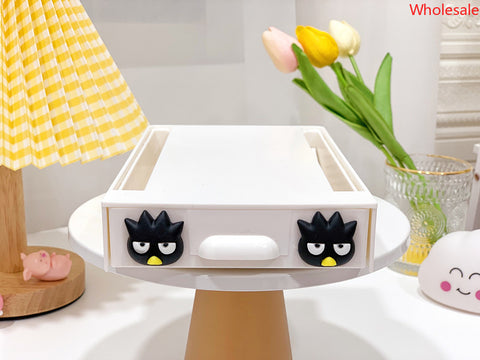 Sanrio Home Girl's Heart Bottom Table Hidden Adhesive Drawer Box Desk Stationery Sundries Storage Box