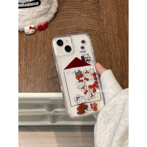 Japan Korean Ins Style Mobile Phone Case Kuromi My Melody Sanrio IPhone Case Full Body Protective Case for IPhone 11-15 Pro Max