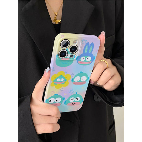 Cute Hanton Clown Fish Creative Cartoon Cute Sanrio iPhone Case Full Body Protective Case For IPhone 11-15 Pro Max