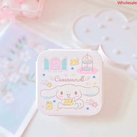 New Sanrio Fresh-keeping Box, Sealed Box, Kitchen Food, Fruit Storage Box, Student Lunch Box