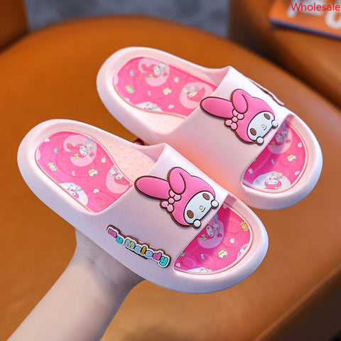 Sanrio Sandals and Slippers Summer Girls Indoor Bath Non-slip Baby Home Boy Drag.