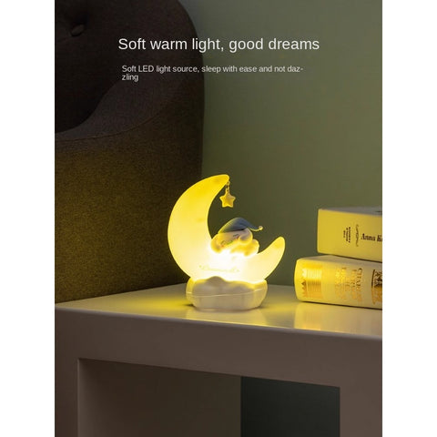 MINISO Sanrio Moon Bud Sweet Dream LED Light Ornaments Cinnamoroll Cool Lomi USB Interface