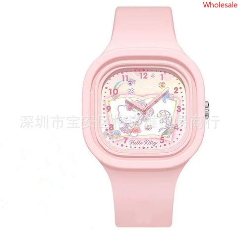 Sanrio Watch Simple, Trendy, and Creative Silicone Student Children's Watch