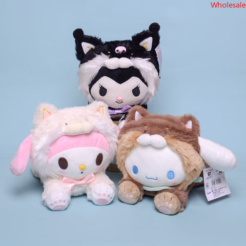 Girl Sanrio Turned Into Shiba Inu Plush Toy Doll