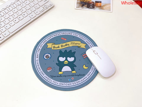 Sanrio Mouse Pad Girl Heart Round Mouse Pad Candy Department Computer Keyboard Office Game Bracer Pad Heat Insulation Pad