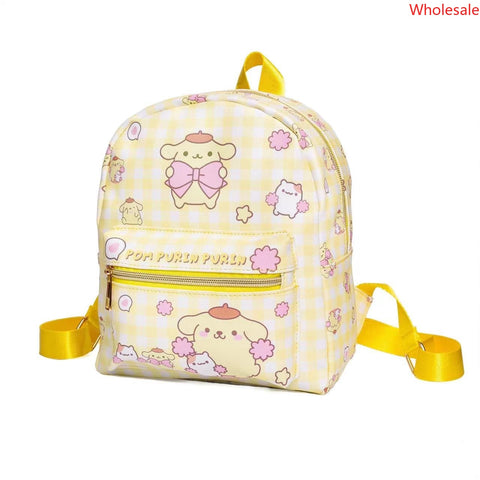 Sanrio Children Leather Schoolbag Kindergarten Bag