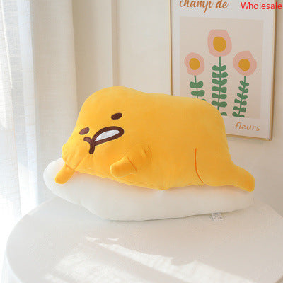 Cute Gudetama Throw Pillow Nap Pillow Student Dormitory Bedside Cushion Present