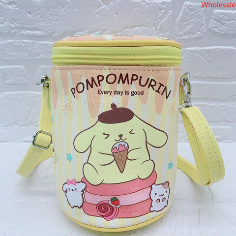 Cute Creative Sanrio Messenger Bag Zipper Carry-on Storage Bag