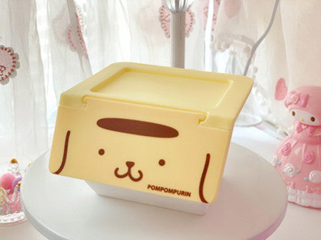 Folding Storage Box of Student Dormitory Desktop Sanrio Sundries Box Can Be Stacked with Multi-layer Sorting Box Storage Box