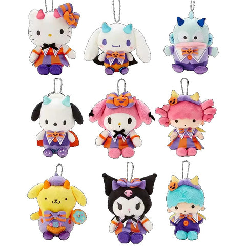 Sanrio Big-Eared Dog, Melody Halloween Collection, Car Key, Mobile Phone, School Bag, Pendant Doll