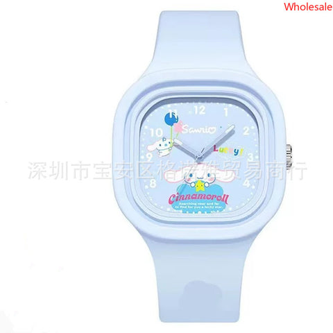 Sanrio Watch Simple, Trendy, and Creative Silicone Student Children's Watch