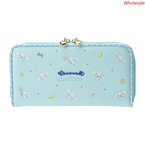 Sanrio Long Wallet Cute Large-capacity Students Multi-card Wallet Simple Clutch Bag