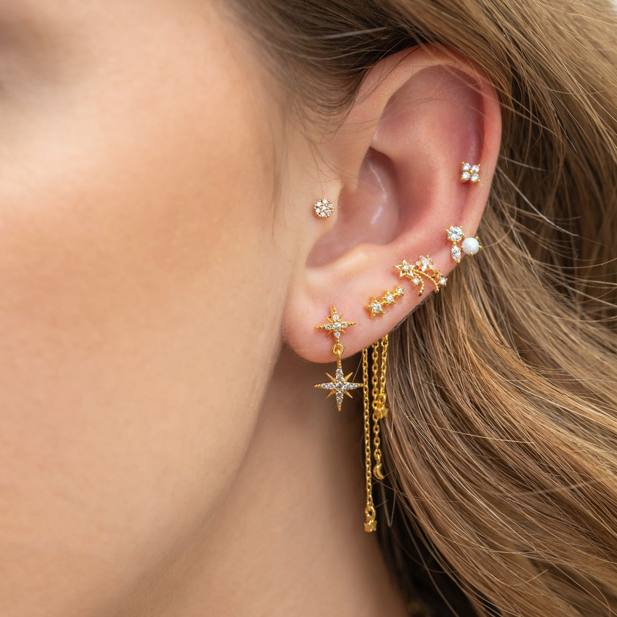 Cartilage Earring Set