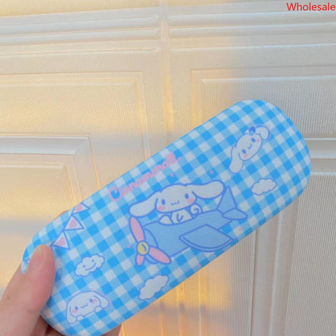 Sanrio Glasses Case Leather Myopia Glasses Student