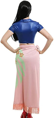 Nico Robin Cosplay Costume for Women One Piece Anime Nico Robin Outfit Dress