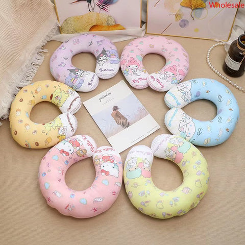 Cartoon Creative U-shaped Pillow Travel Neck Pillow Portable Car Pillow Cervical Neck Pillow Office Neck Protection Pillow Nap Pillow