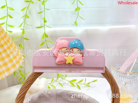 Sanrio Home Kitchen Cute Food Sealing Clip Moisture-proof and Fresh Keeping Snack Clip Milk Powder and Dried Fruit Sealing Clip Clothes and Socks Clip