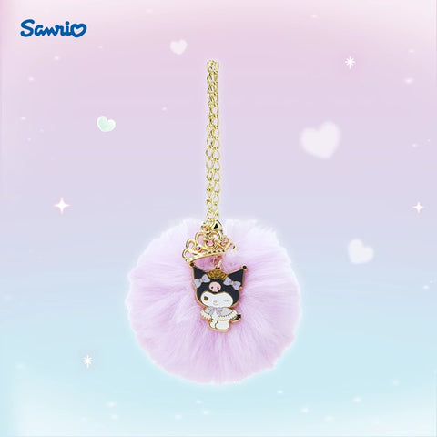 Sanrio Sanrio Diamond Shining Series Kuromi Jade Guigou Katie Cat Plush Bag Pendant