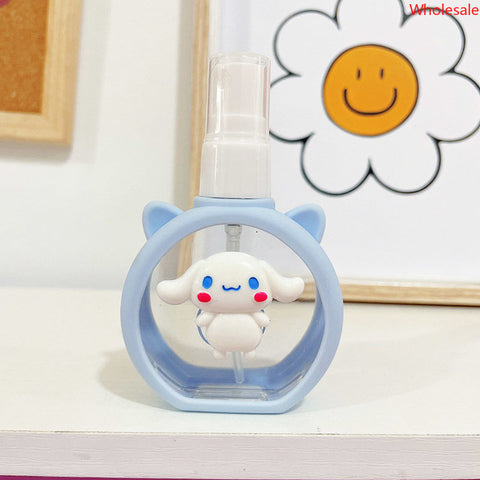 Sanrio Portable Small Spray Bottle, Empty Bottle, Fine Fog, Perfume, Alcohol, Makeup Water, Makeup Water, Floral Water, Cute Mini Sub Bottle