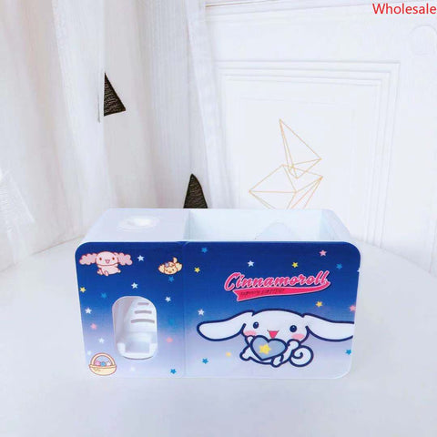 Sanrio Squeeze Toothpaste Artifact Automatic Non-punching Toilet Toothbrush Shelf Household Wall Mounted Extruder