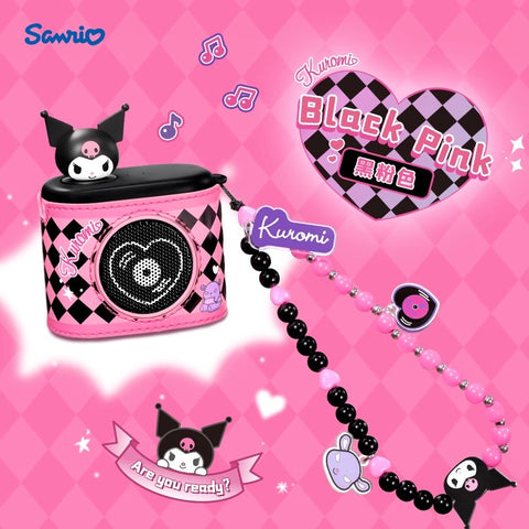 Sanrio Sanrio Kuromi Kuromi Camera Design Bluetooth Speaker Gift Box Cute Birthday Gift