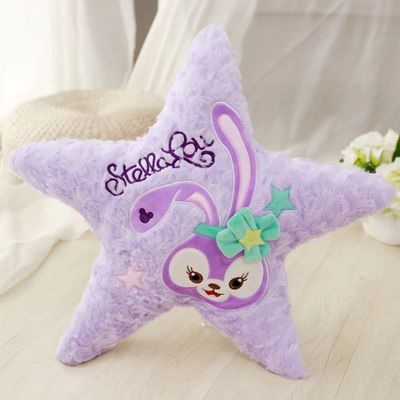 Purple Bunny Pentagram Pillow Cushion