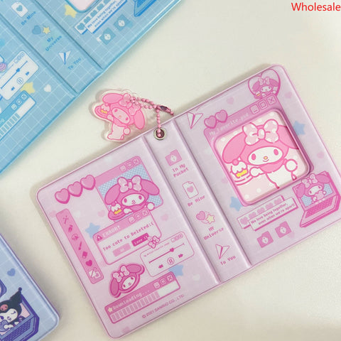 Sanrio Cartoon Album Star Chasing Small Card Storage Book Cartoon Goo Card Storage Book