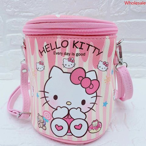 Cute Creative Sanrio Messenger Bag Zipper Carry-on Storage Bag