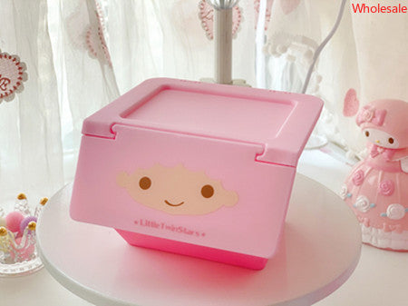 Folding Storage Box of Student Dormitory Desktop Sanrio Sundries Box Can Be Stacked with Multi-layer Sorting Box Storage Box