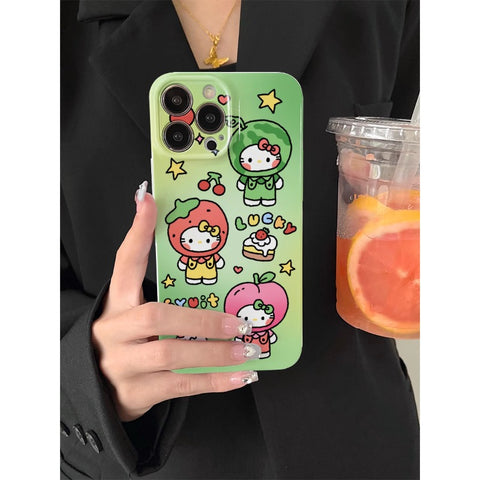 Cute Sanrio iPhone Case Full Body Protective Case For IPhone 11-15 Pro Max