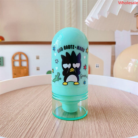 Sanrio Portable Alcohol Dispensing Bottle Vacuum Tubeless Sprayer Carry Small Spray Bottle Empty Bottle