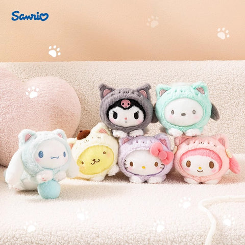 Synchronous Sale&quot; Sanrio Sanrio PaPa Meow Series HelloKitty Cinnamoroll Doll Pendant