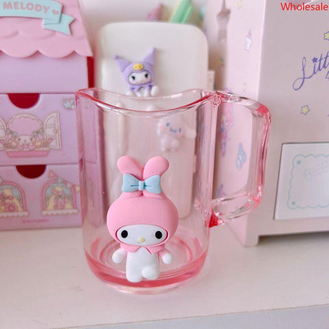 Sanrio Children's Cartoon Transparent Mouthwash Toothbrush Cup Couple Home Drinking Water