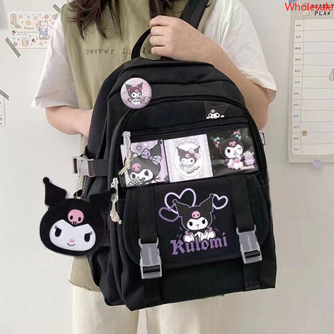 Student Backpack Versatile Backpack, Internet Celebrity Niche, High Capacity for Primary and Secondary School Students and Girls