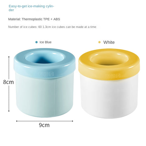 7M Soft Rubber Ice Cup Frozen Ice Block Mold Refrigerator Ice Grid Ice Box Homemade Crushed Ice Maker Pinch Cup