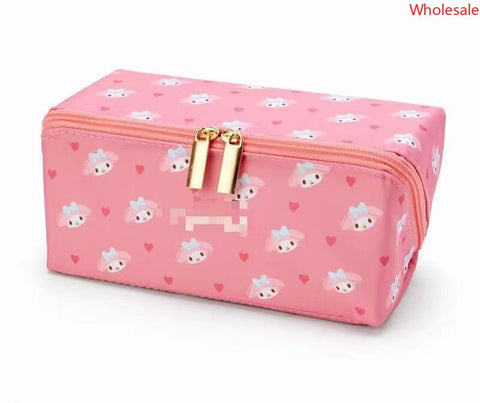 Cute Makeup Bag, Large Capacity Skincare Product Organizing Bag, Student Stationery Pen Bag