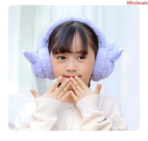 Sanrio Warm Earmuffs for Girls Cute Plush Winter Cold and Frost Proof Earmuffs Ear Warming Thickened Ear Protection Ear Wraps