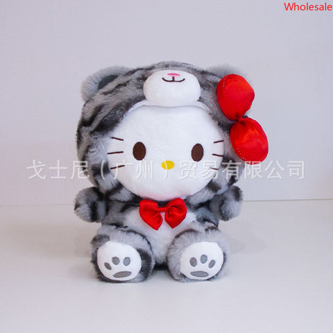 Tiger Kuromi Plush Toy Cinnamoroll My Melody KT Doll Sanrio Doll