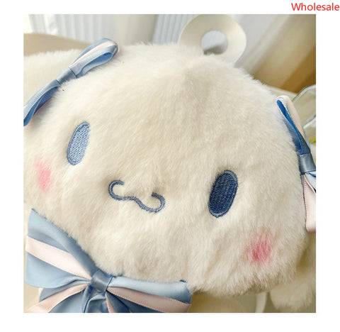 Sanrio Cute Backpack Cartoon Girl Heart Doll Plush Bag