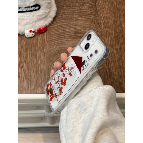 Japan Korean Ins Style Mobile Phone Case Kuromi My Melody Sanrio IPhone Case Full Body Protective Case for IPhone 11-15 Pro Max