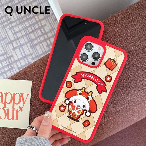 Sanrio Family 2024 New Year IPhone Case Full Body Protective Case For IPhone 11-15 Pro Max