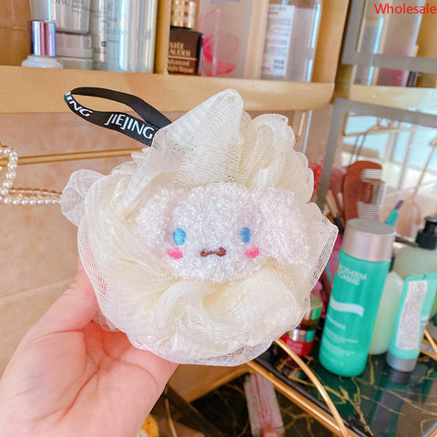 Cartoon Cute Shower Ball Soft Bathing Supplies Scrub Back Shower Flower Shower Ball Mesh Bubble Ball