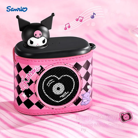 Sanrio Sanrio Kuromi Kuromi Camera Design Bluetooth Speaker Gift Box Cute Birthday Gift