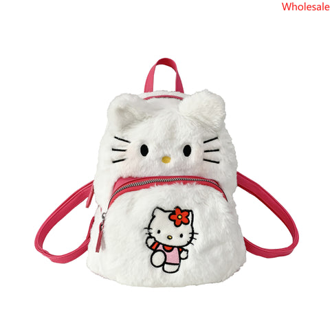 Sanrio Backpack Plush Doll Bag Fashion Trend Student Backpack