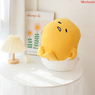 Cute Gudetama Throw Pillow Nap Pillow Student Dormitory Bedside Cushion Present